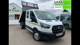 2021 Ford Transit Crew/Double Cab Tipper | Alloy Body | Double Rear Wheel Drive - Walk Around