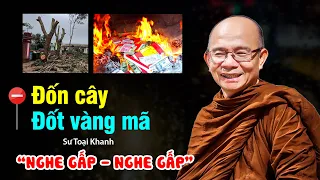 Nghe gấp: Chuyện Chặt Cây - Đốt Vàng Mã - Sư Toại Khanh (Nghe Gấp - Nghe Gấp)