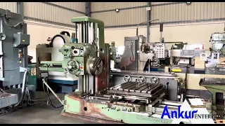 Horizontal Boring Machine - Tos (Czech Republic) H 80