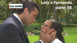 Lety e Fernando parte 58(Fernando confessa para Márcia que esta apaixonado pela Lety)