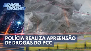 Drogas do PCC: apreensão de cocaína, crack e K2 | Brasil Urgente