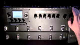 Line 6 POD HD500 - Sample Instructional Video