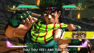 Jojo All Star Battle:  Joseph "Your Next Line Is" Quotes (Subbed)