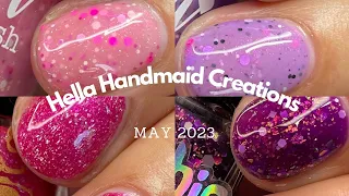 Hella Handmade Creations | May 2023 | Live Swatches