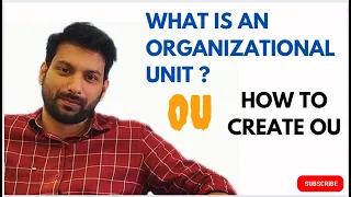 What is an Organizational Unit (OU) ? |How to Create OU, Users and Groups on Active Directory 2022