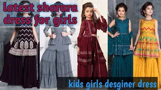 gharara/ sharara dress for kids designing ideas new design latest sharara dress