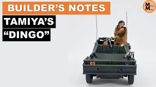 Tamiya's 1/48th scale British Armored Scout Car Mk. II "Dingo" - Builder's Notes