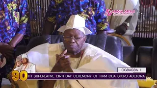 Check out the thrills and frills of Awujale's 90th birthday and 64th coronation Anniversary.