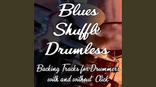 110 Bpm Minor Blues Rhythm Backing Track for Drummers with Click