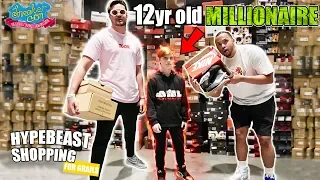 12-Year-Old Millionaire Goes Hypebeast Shopping at Sneakercon