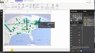 Power BI Custom Visuals - Globe Map