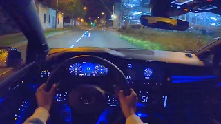 2021 VW GOLF 8 R 320 PS NIGHT POV CITY DRIVE KAISERSLAUTERN (60 FPS) (GPS)