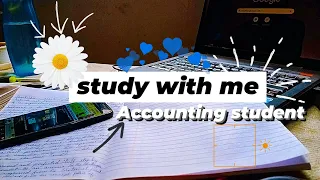 study with me | notetaking📑, exam season, Bollywood LoFi Music🌼*B.com(Hons.) / Accounting student*