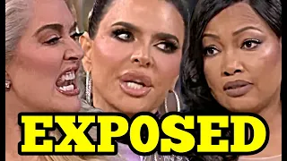 RHOBH REUNION P1 : GARCELLE JUST EXP0SED LISA RINNA FOR BEING RACI$T TO HER! WTF?! OMG!