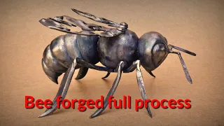 Пчела кованая, полный процесс с «граблями»