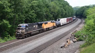 NS Pittsburgh Line: Day 1, Trains In the Allegheny Mountains, Cassandra - Altoona, PA 6/3/23