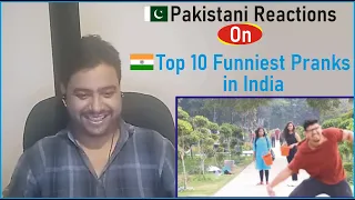 Pakistani Reactions On Top 10 Funniest Pranks in India |  MindlessLaunde |  (Reactions + Reviews )