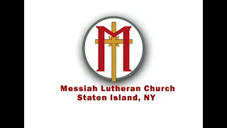 Messiah Lutheran Church - Staten Island - Sunday Service - January 28, 2024