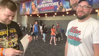 Interview at WWE Axxess, WrestleMania 38