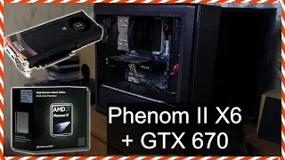 Phenom II X6 1055T + GTX 670 = ТАЩИТ, РАЗГОН И ТЕСТ В ИГРАХ