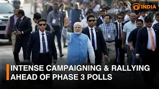Intense campaigning & rallying ahead of Phase 3 polls | More updates | DD India News Hour