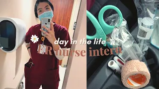 day in the life ER nurse intern (summer internship last day)