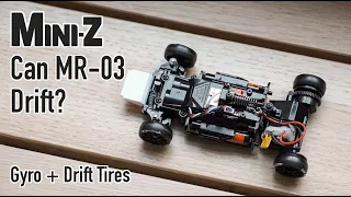 Kyosho Mini-Z: Can the MR-03 Drift?