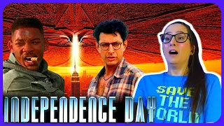 *INDEPENDENCE DAY* is peak 90's!🔥♡ MOVIE REACTION FIRST TIME WATCHING! ♡