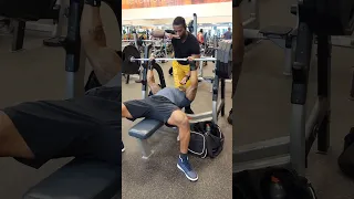 Bench Press (315 lbs), Ryan puts up 5 reps 5-23-23