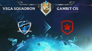 Vega Squadron vs Gambit CIS, highlights. LCL Summer 2016 Неделя 4