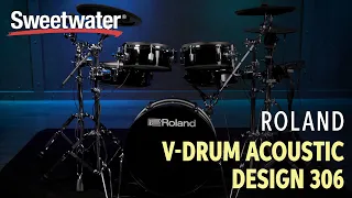 Roland V-Drums Acoustic Design VAD306 Electronic Drum Kit Demo