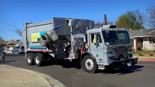 California Waste Solutions | Repainted Peterbilt 320 McNeilus M/A (2)