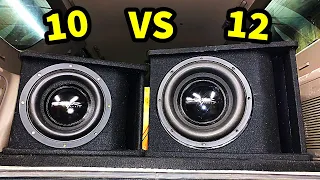 10" VS 12" SUBWOOFER | MYTH BUSTED