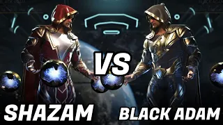 SHAZAM VS BLACK ADAM on Hardest AI! (INJUSTICE 2)