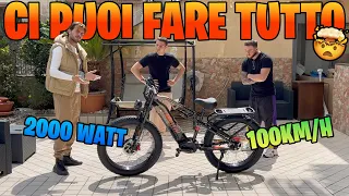 SBLOCCHIAMO UN E-BIKE DA 100 KM/H CHE PUÒ AFFRONTARE TUTTI I TIPI DI TERRENI LANKELEISI MG800 MAX