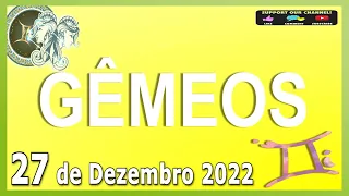 Horoscopo do dia GÊMEOS 27 de Dezembro de 2022