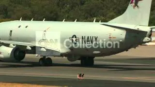 AUSTRALIA: MH370 SEARCH - US P8 POSEIDON DEPARTS