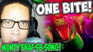 [Monty Song] FNAF Security Breach Song Animation "One Bite" | Rockit Music REACTION