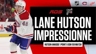 On Jase - Lane Hutson fait bonne première impression!