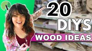 AMAZING Dollar Tree Wood Crafts for Any Space | Wood DIY Ideas