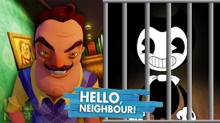 HELLO NEIGHBOUR TAKES BENDY! - Minecraft Hello Neighbour