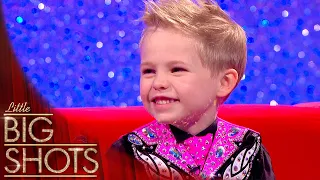 Dancing Trophy Magnet Oscar! 🕺 | Little Big Shots