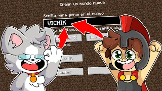 ¡JUEGO con la SEMILLA de VICNIX! 😱 INVICTOR y ACENIX en SEMILLAS de YOUTUBERS 7 #shorts