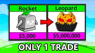 Trading to Leopard With 1 TRADE in 24 Hours (Blox Fruits)