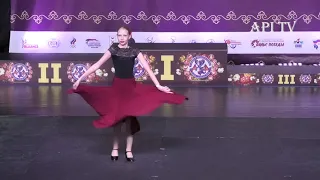 Фламенко - Марина Широкова - Соло - Flamenco - Solo - XX Всемирная Танцевальная Олимпиада