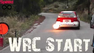 WRC Cars Start ALS Backfire Sound