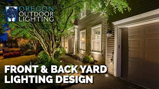 Front & Back Yard Lighting Design Walkthrough | Oregon Outdoor Lighting