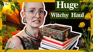 HUGE Witchy Haul: Crystals, Tarot decks, witchy books