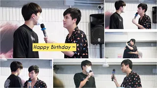 [Ohmnanon] Ohm surprising Nanon at his birthday event | Ohm is so whipped for Nanon 🥰❤️| #ohmnanon