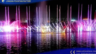 2023 Musical fountain built by Longxin Fountain Factory#fountainshow